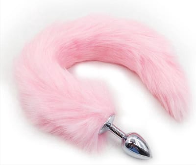 *** Fluffy Fox Tail Butt Plug - Sexspeeltjes - Vossen staartje - Slaapkamer Spannend - Partner Kinky - van Heble® ***
