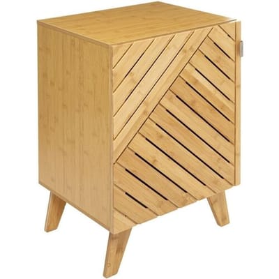 5five Bamboe Badkamerkast Eenheid - 45 cm, Modulair met Deur