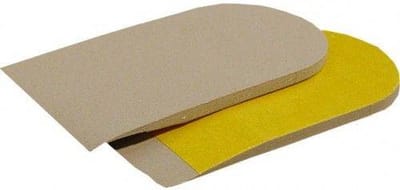 MYSOLE™ Heellift 8mm - Hakverhoger - Hielverhoger - Ontlast de achillespees - Beenlengteverschil - 1 paar - Maat L