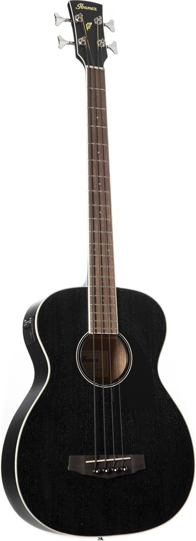 Ibanez Acoustic PCBE14MH-WK Weathered Black - Akoestische basgitaar