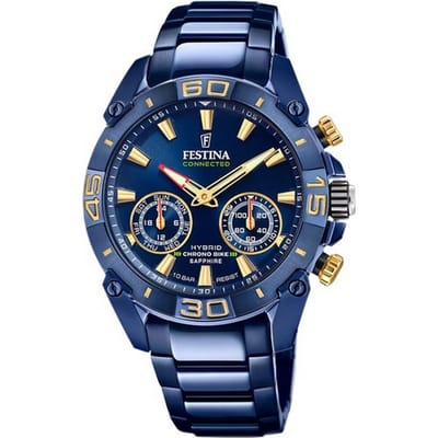 Festina - F20547/2 - Polshorloge - Hybride - Heren - Connected