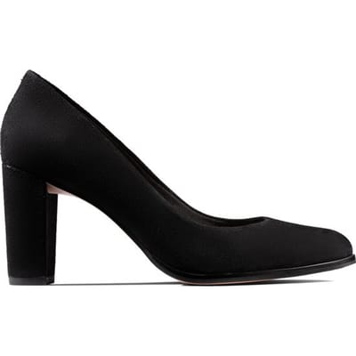 Clarks - maat 39 - Kaylin Cara Dames Pumps - Black Sde