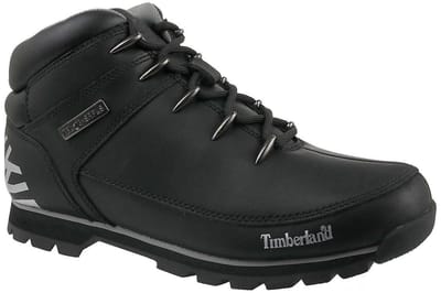 Timberland Euro Sprint Hiker, Heren zwarte wandelschoenen 44,5 zwart