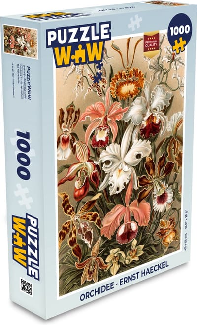 Puzzel Orchidee - Ernst Haeckel - Legpuzzel - Puzzel 1000 stukjes volwassenen