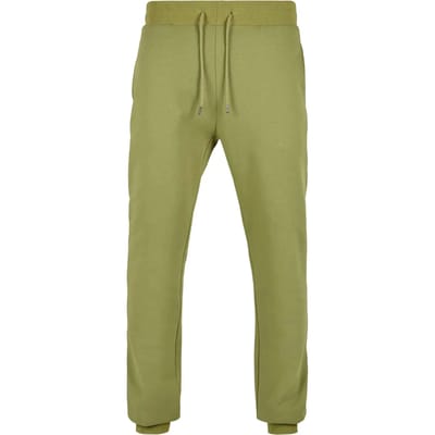 Urban Classics - Organic Basic Heren joggingbroek - S - Groen