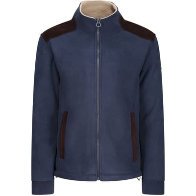 Regatta Heren Faversham Full Zip Fleece Jas (Marine)