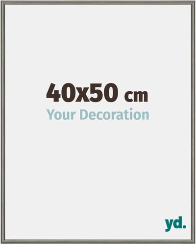 Your Decoration - Fotolijst 40x50 cm - Aluminium - Mercury Structuur - New York