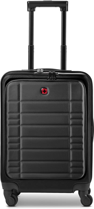 Wenger Amplar Evo 4 wielen Cabinewagen S 53 cm Laptop compartiment - Harde bagage - TSA slot - black