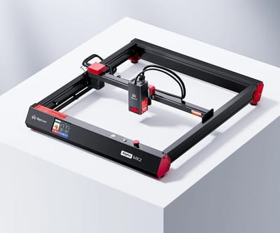 Laser Graveermachine 20W - Graveermachine - Met 3.5 Inch Touchscreen - Graveermachine - APP - Laser cutter - Zwart - Hout Acryl Laser Snijmachine - Ultra Dunne Laser