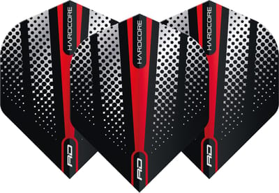 Red Dragon Hardcore Radical Red Flash - Dart Flights
