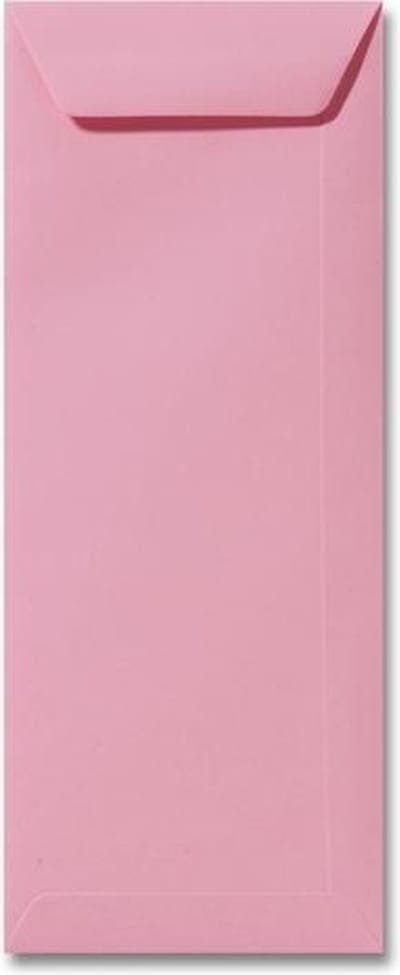 Envelop 12,5 x 31,2 Donkerroze, 60 stuks