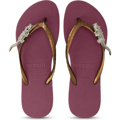 Uzurii | Teenslippers | Dames | Robijn | Maat 39/40