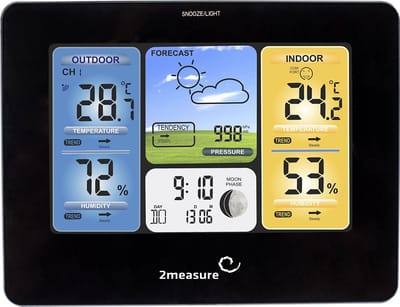 Draadloos weerstation