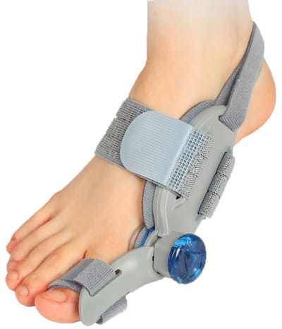 Hallux Valgus Tenenspreider - Teenbeschermer - Nachtspalk - Per Stuk - Hallux Valgus Correction for Men Women - 180° Adjustable Button Orthopaedic Toe Straightening Hallux Bandage
