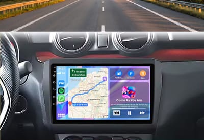 Autoradio 4/64GB met Carplay en Android Auto | Geschikt voor Suzuki Swift 5 2016-2022 | radio met navigatie | 2016 2017 2018 2019 2020 2021 2022