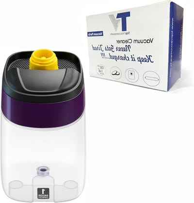Vervangend reservoir - Reservoir met dop - Reinigingstoestel onderhoud - Specifieke pasvorm - 15.2 cm - Transparant