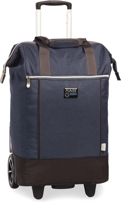 Fabrizio - Punta Big Wheel - shoppingtrolley - boodschappenkar - donkerblauw