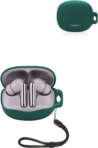 Oordopjes Hoesje - Beschermhoesje Draadloos - Veilig Opbergen - Stof- en Schokbestendig - Compact Formaat - Groen