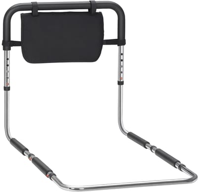 Daity Bedhekje, veiligheidshekje, beschermende handgreep, in 5 standen in hoogte verstelbaar, met opbergvak, afmetingen: 87 cm (L) x 51,5 cm (B) x 45-55 cm (H).