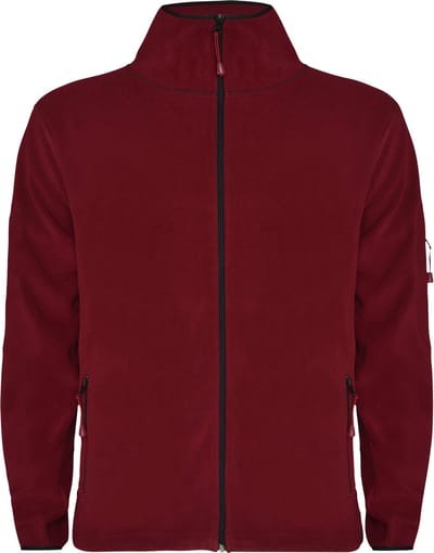 Roly Men´s Luciane Microfleece Jacket RY1195 - Garnet Red 57 - S