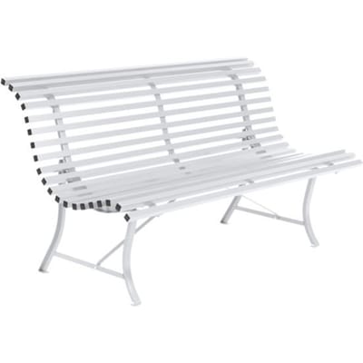 Fermob - LOUISIANE bank - 01 katoenwit - 150 x 80 x 72 cm