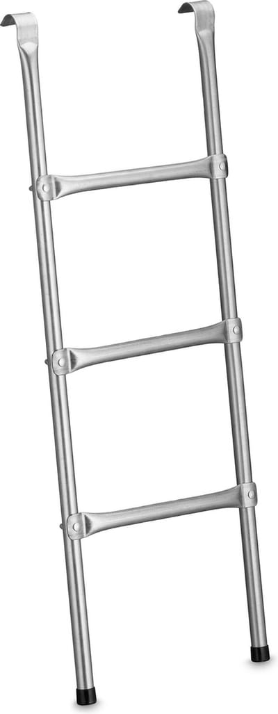 trampoline trap - 96 cm - hangend - 3 treden - staal - kinderen en volwassenen - ladder
