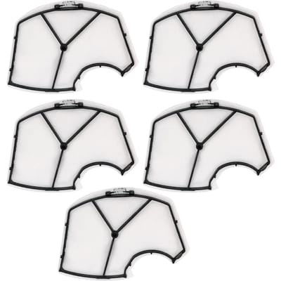 5 STUKS Stofzuiger Filter Vervangingsonderdelen voor Vorwerk Kobold VK140/FP140 VK150 white