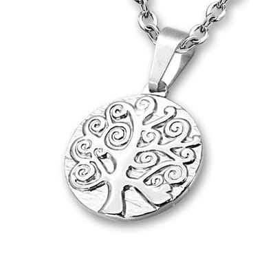 Amanto Ketting Dardan - 316L Staal - Levensboom - ∅25mm - 50cm