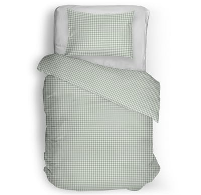 Snoozing Kaat Dekbedovertrek - Eenpersoons - 140x200/220 cm - Green