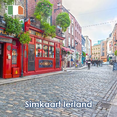InternationalSIM Data Simkaart Ierland - 3 GB - 15 dagen
