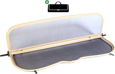 Windscherm Mercedes CLK W209 | 2003-2010 | incl. luxe opbergtas | Beige