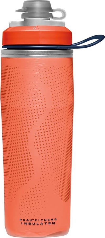 CamelBak Peak Fitness Chill - Isolatie Drinkfles - 500 ml - Oranje / Blauw (Koi / Navy)