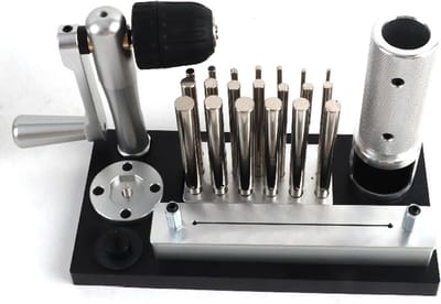 Ring Maker Machine - Sieraden Tool - Sieraden Maken - 20 Mandrels Inclusief - 2.5-12mm - Zilver