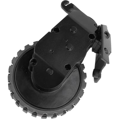 Vervangingswiel voor robotstofzuiger Eenvoudig te installeren Zwenkwiel voor veegrobot voor CONGA 2290 ULTRA 1790 voor Useelif 1300 Type 1 black