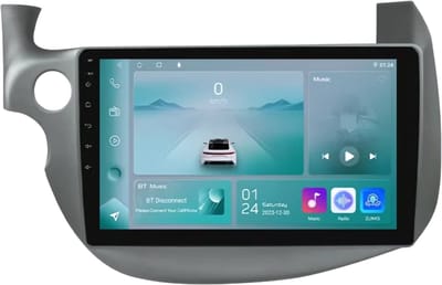 Autoradio met bluetooth - Carplay - Voor Honda Fit/Jazz (2007-2013) - Geschikt voor Apple en Android - Stereo - Navigatie - Navigatiesysteem auto - 1GB 32GB
