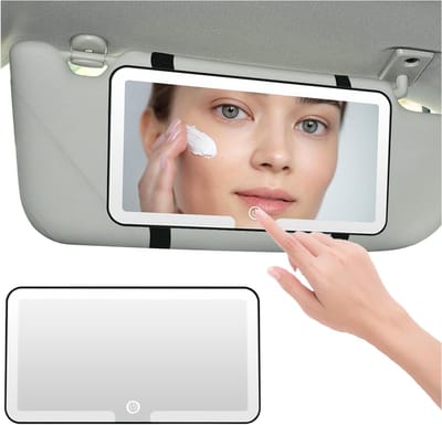 Verlichte Make-up Spiegel met Vergroting en Dimbare Verlichting voor Perfecte Make-up Looks