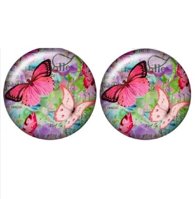 Clip Oorbellen- Vlinder- 18 mm- geen gaatje- Charme Bijoux