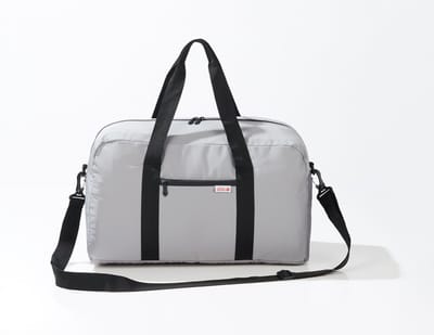 Travelsentry - Weekendtas - Opvouwbaar - Reizen - Accessoire - Grijs - Compact - 48*28*22 cm - Rpet - Voorkomt Onnodig Plastic Gebruik - Duurzaam