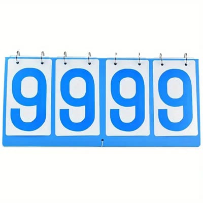 Bovista Scorebord - Padel -Tennis - Voetbal - Scoreborden - Blauw