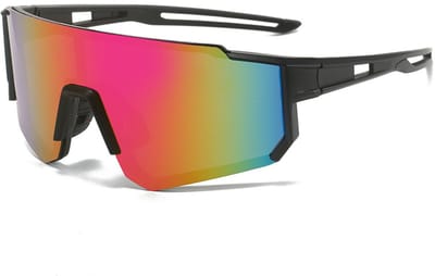 Fietszonnebrillen, skibrillen, UV400-bescherming, winddichte fietsbrillen, heren- en damessportbrillen voor buitensporten, fietsen, motorrijden, wandelen