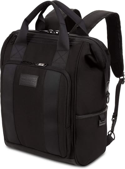 Robuuste 16-inch Laptop Rugzak met Dokterstas Stijl - Veilig en Praktisch