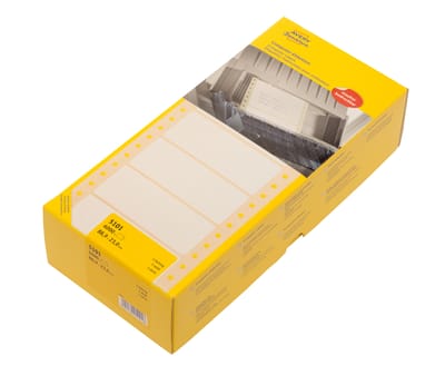 Avery Witte computeretiketten formaat 889 x 23 mm (b x h) 6.000 stuks