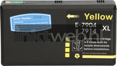 Huismerk Epson 79XL geel (Huismerk (compatible))