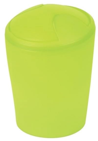 Kantelbak 5L Groen voor Badkamer - Vuilnisemmer voor Perfecte Hygiëne