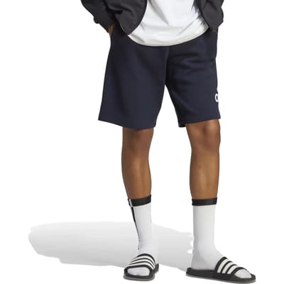 adidas Sportswear Essentials Big Logo French Terry Short - Heren - Blauw- S