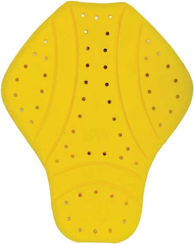 Rugbeschermer Motorjas - Protector Insert - Veilig Motorrijden - CE Niveau 2 - One Size - Geel