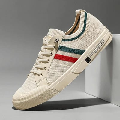 Luxe Heren Casual Schoenen Mode Sneakers voor Heren Licht Mesh Ademend Outdoor Wandelen Loafers Heren Flats Zapatos Para Hombres 39