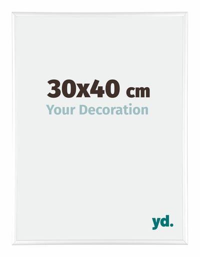Your Decoration - Puzzellijst 30x40 cm - Wit Hoogglans - Puzzellijst 500-1000 stukjes - Aluminium Fotolijst - Kent
