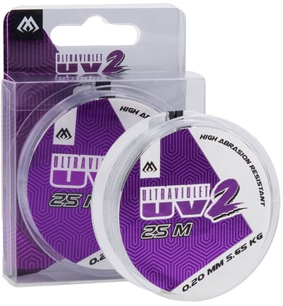 Mikado Ultralight Vislijn 0.08 mm 25m – Transparante Nylon Vislijn 0.98kg – Voor Witvis & Forel