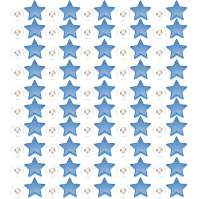 50 Sets Stervormige Klinknagel Schroef Roestwerend Kleding Decoratie Accessoires Zinklegering 12MM